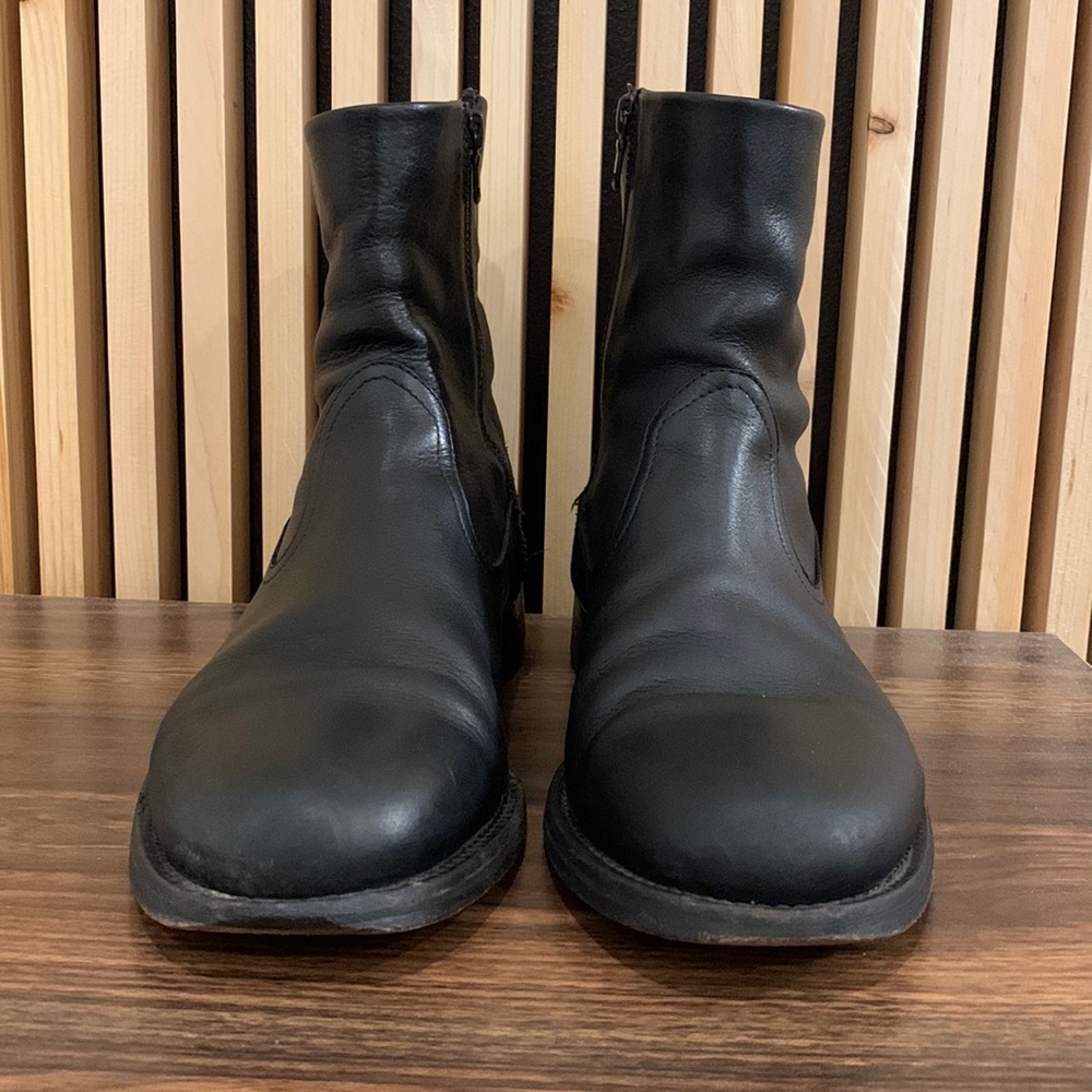 Vince Men’s Wayne Ankle Leather Boot - Black
